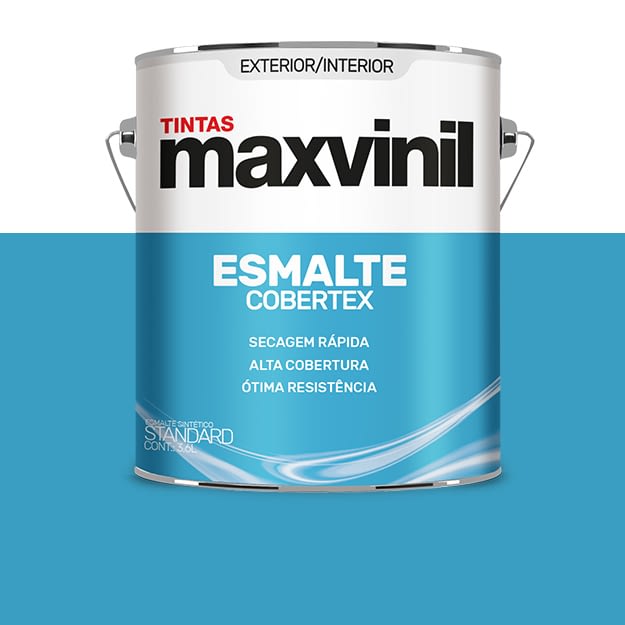 ESMALTE SINT BRIL 3 6L COBERTEX Construcerto Materiais Para